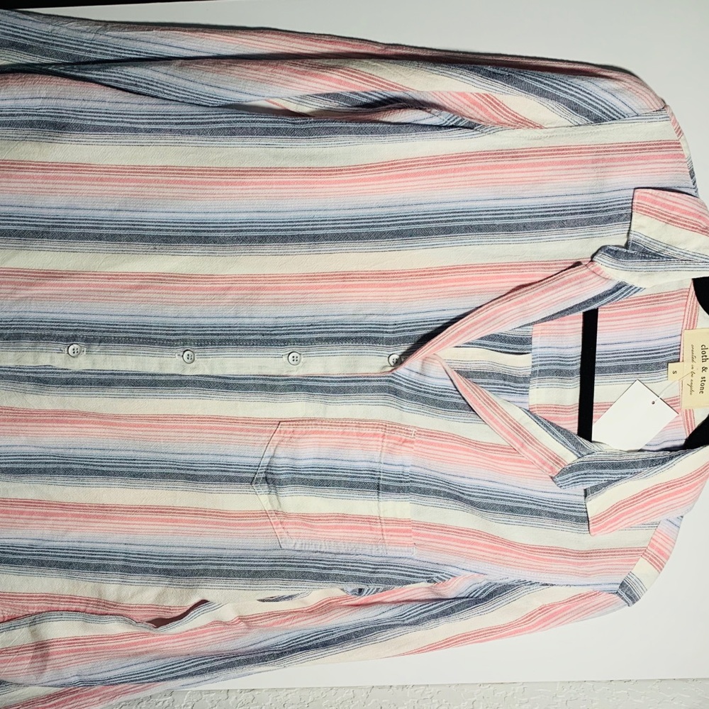 NEW /  Cloth & Stone long Shirt - Picture 5 of 7